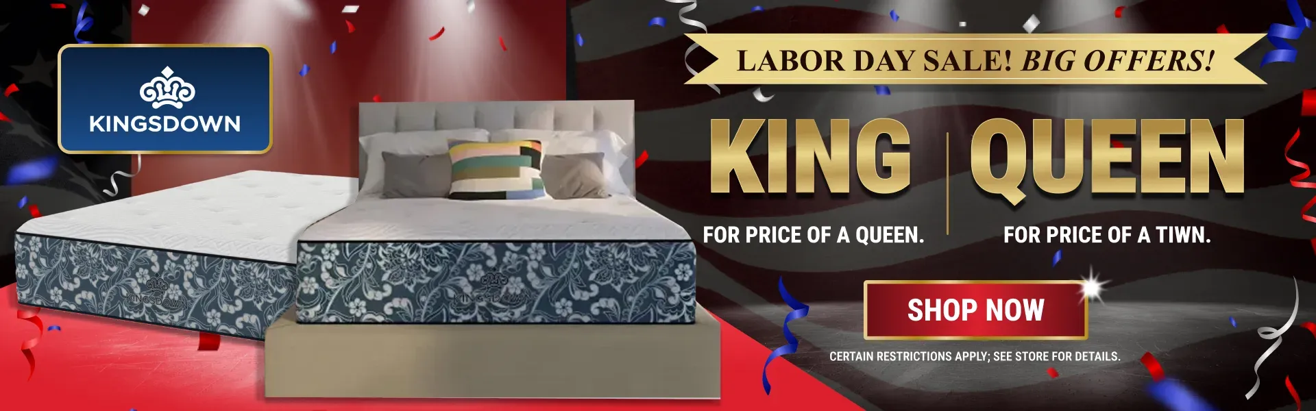 Kingsdown Labor Day Sale